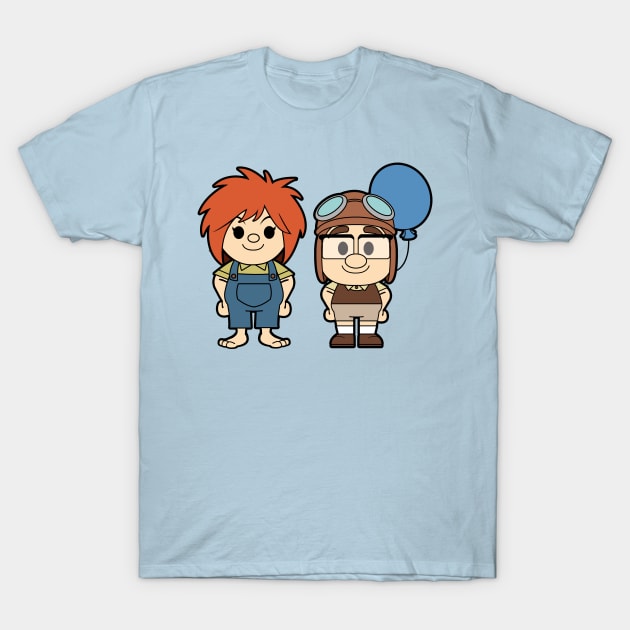 Carl And Ellie T-Shirt by nataliawinyoto